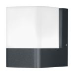 Ledvance Smart+ Wifi Wandlamp Kubus Donker Grijs Buiten 9.5W 500lm - 830 Warm Wit | RGBW - Dimbaar