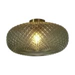 It's about RoMi Plafondlamp Venice Glas Groen | Geschikt voor 1x E27 