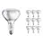 Voordeelpak 10x Philips R125 IR 375W E27 230-250V