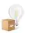 Voordeelpak 4x Osram SuperStar LED E27 Globe 125mm Filament Helder 7W 806lm - 822-827 Dim To Warm | Dimbaar - Vervangt 60W