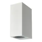 D'Lite Wandlamp Vrebos Long  Aluminium Wit Zwart Up & Down | IP56 - Geschikt Voor 2x GU10