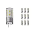 Voordeelpak 10x Osram Parathom LED Pin GY6.35 3.8W 470lm - 827 Zeer Warm Wit | Dimbaar - Vervangt 40W