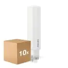 Voordeelpak 10x Philips CorePro PL-C LED 6.5W 770lm - 840 Koel Wit | 4-Pin - Vervangt 18W